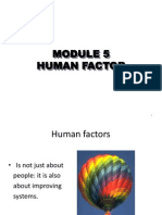 5 Human Factor