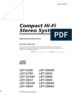 Sony Headunit Manual