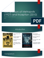 Comparison of Metropolis and Inception