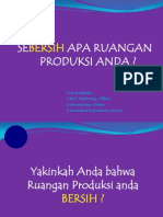 Sebersih Apa Ruangan Produksi Anda