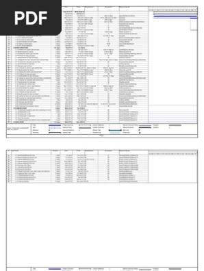 Construction Schedule