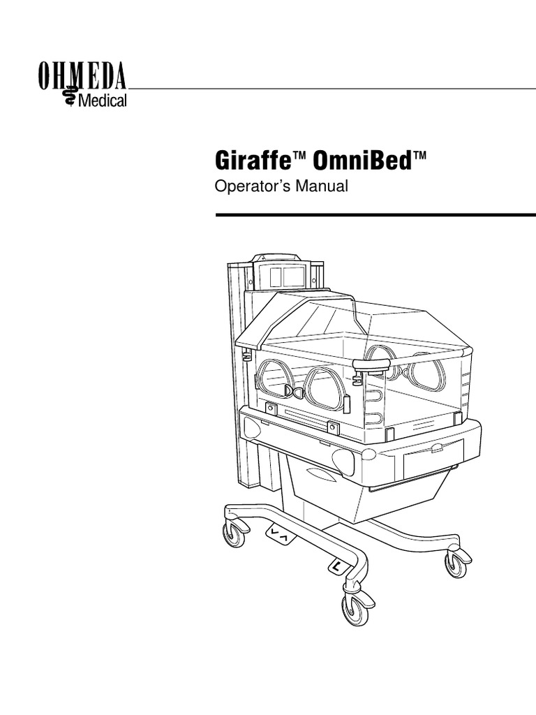Incubadoras - Giraffe OmniBed - Manual de Usuario PDF | PDF | Hvac