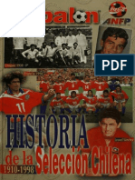 Revista Don Balón. Especial. Historia de La Selección Chilena 1910 - 1998