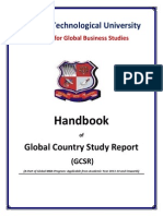 GCSR Hand Book-Applicable From 2013-14