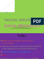 "Social Influence