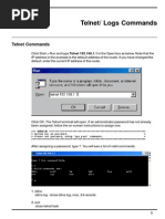 Telnet Commands