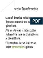 The Concept of Transformation
