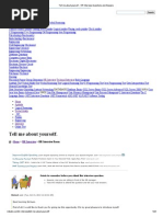 Download Tell Me About Yourself by Kamlesh Soniwal SN213471751 doc pdf