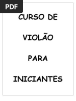 7200401 Anonimo Curso de ViolAo Para Iniciantes