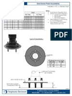 Neptune Benson ANTI VORTEX PLATES Tech Data