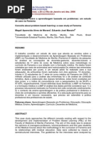 CONCEPÇÕES SOBRE A APRENDIZAGEM BASEADA EM PROBLEMAS