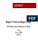 Magnetic Fields and Magnet Design