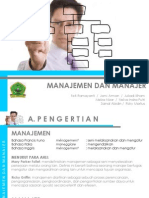 Manajemen Dan Manajer