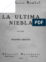 Bombal, María Luisa - La última Niebla