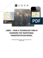 Uber and Strategy