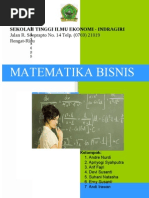 Makalah - MATEMATIKA BISNIS (By - Yettifitriyanti)