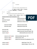 Standart Penamaan Command