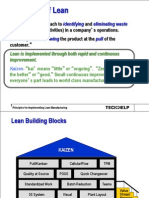 Definition of Lean: Systematic Identifying Eliminating Waste Flowing Pull