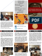 Tríptico de Actividades Didácticas PDF