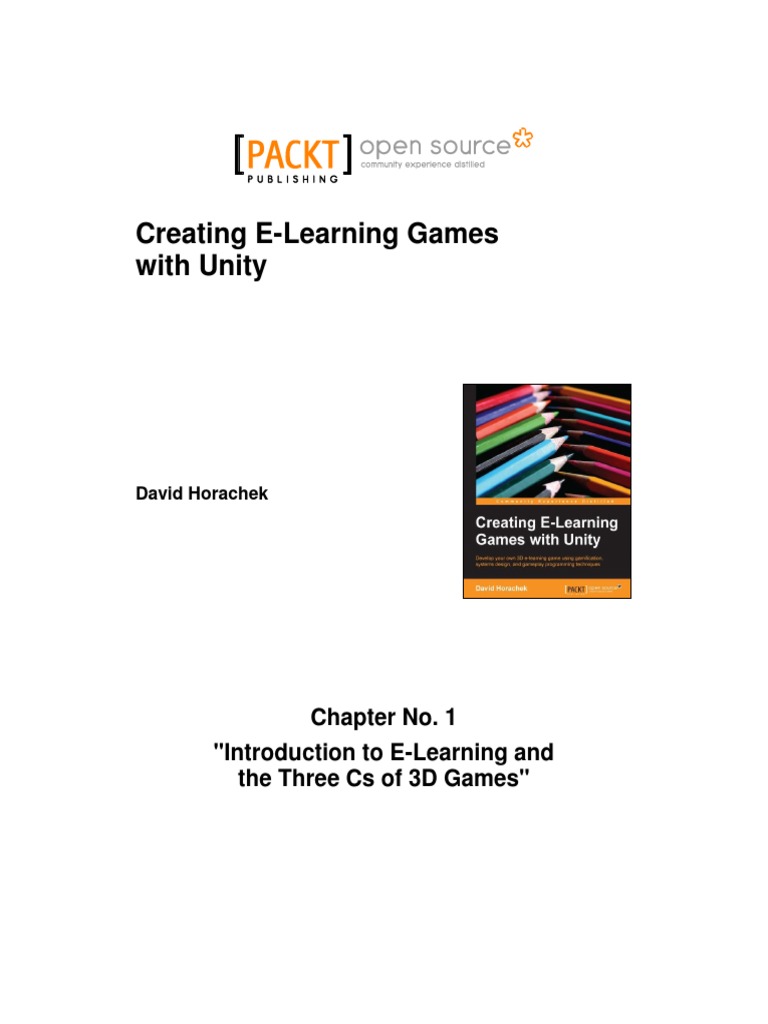 Creating ELearning Games With Unity Sample Chapter PDF Educational