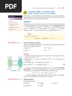 Log Functions With Applications