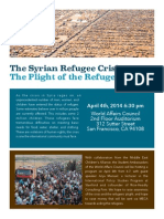 World Affairs Council Syrian Refugee Event