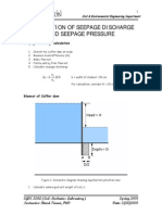 Seepage Through Cofferdam