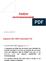6 Analyse Environnementale