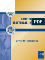 Certified Electrical Inspector