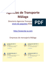 Agencias de Transporte Málaga