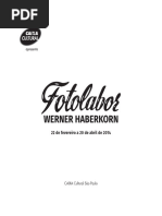 Catálogo - Fotolabor - Werner Haberkorn
