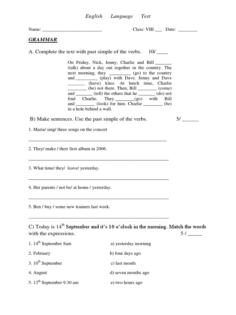 Test 2 - VII - MOdule 2 | PDF | Language Arts & Discipline | Teaching ...