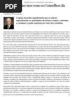 Aconselharmo-Nos Com Os Conselhos Da Igreja