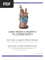 Como Rezar o Rosario