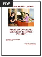 Importance of Travel Agencies in The Hotel Industry in India