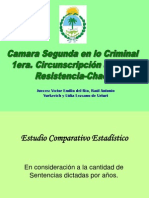 Dr Del Rio Victor Emilio Presentacion Powerpoint Estadisticas Camara Segunda Criminal Resistencia