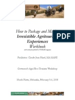 How to Package and Market Irresistible Agritourism ExperiencesWorkbook
