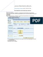 How To Schedule Process Chain Based On After Job - Periodically