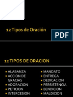 12 Tipos de Oración