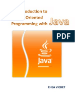 An Introduction to Object Oriented Programming With Java