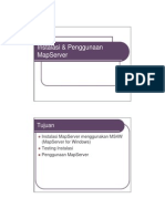 Instalasi & Penggunaan Dan Cara Menginstal MapServer PDF