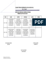 Horario de Atencion A Padres de Familia