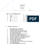 1 English Test February: 2.-Circle The Correct Answer