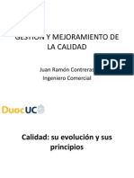 GESTIÓN Y MEJORAMIENTO DE LA CALIDAD