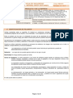 16. Hoja de Seguridad de Soldadura Inoxidables