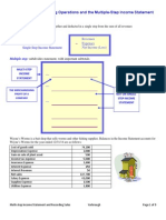 Chapter 5: Merchandising Operations and The Multiple-Step Income Statement