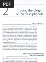 Tracing The Origins of Interdisciplinarity-Repko 2008