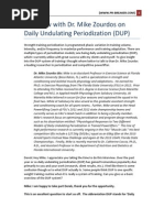 Download Interview with Dr Mike Zourdos on Daily Undulating Periodization DUP by Derek Charlebois SN213559650 doc pdf
