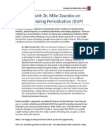 Interview With Dr. Mike Zourdos On Daily Undulating Periodization (DUP)