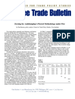 Zeroing In: Antidumping's Flawed Methodology Under Fire, Cato Free Trade Bulletin No. 11